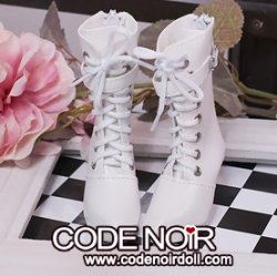 CLS000210 White Pointed Toe Ankle Boots (High Heel) CLS000210 White Pointed Toe Ankle Boots (High Heel)