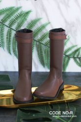 CBS000032 Deep Brown Two Tone Riding Boots CBS000032 Deep Brown Two Tone Riding Boots