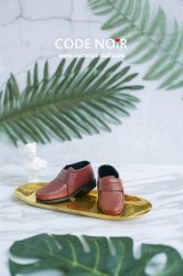 CBS000027 Brown Strap Loafers CBS000027 Brown Strap Loafers