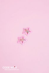 CAC000036 Pink Star Hair Clips (Free Size) CAC000036 Pink Star Hair Clips (Free Size)