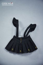 -COB000008 Black Cross Jumper Skirt -COB000008 Black Cross Jumper Skirt