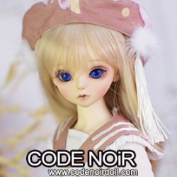 CMD000193 Rosy Brown Pompom Preppy Girl CMD000193 Rosy Brown Pompom Preppy Girl