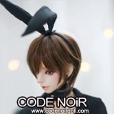 CAC000057 Black Bunny Hairband for SD / MDD Size CAC000057 Black Bunny Hairband for SD / MDD Size