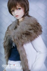 CSD000095 White Fur Rockstar CSD000095 White Fur Rockstar