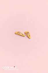 CAC000030 Yellow Hair Clips (Free Size) CAC000030 Yellow Hair Clips (Free Size)