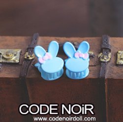 CAC000113 Blue Rabbit Hair Clips (Free Size) CAC000113 Blue Rabbit Hair Clips (Free Size)