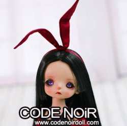 CAC000090 Wine Red Bunny Hairband for YOSD / AP Size CAC000090 Wine Red Bunny Hairband for YOSD / AP Size