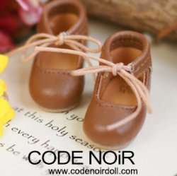 CYS000044 Brown Vintage Style Ribbon Flats CYS000044 Brown Vintage Style Ribbon Flats