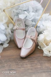 CMS000110 Mauve Silk Mary Jane Heels CMS000110 Mauve Silk Mary Jane Heels