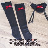CAC000077 Black Garter Panty & Stockings for AP / Obitsu50 CAC000077 Black Garter Panty & Stockings for AP / Obitsu50
