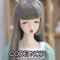 CYW000162 Deep Grey Hime-Cut CYW000162 Deep Grey Hime-Cut