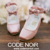 CMS000115 Rose Silk Ribbon Heels CMS000115 Rose Silk Ribbon Heels