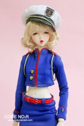 -COB000023 Blue Sexy Marine Girl -COB000023 Blue Sexy Marine Girl