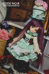 CodeNoir X JollyPlus Noby ALICE LOVE Green Ver. CodeNoir X JollyPlus Noby ALICE LOVE Green Ver.