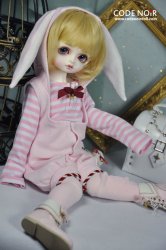 CMD000056 Pink Rabbit Jumpsuit CMD000056 Pink Rabbit Jumpsuit
