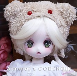 Aimerai x CODE NOiR Lulu - Latte Teddy Aimerai x CODE NOiR Lulu - Latte Teddy