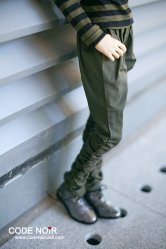 CSD000090 ArmyGreen Side Elastic Trousers CSD000090 ArmyGreen Side Elastic Trousers