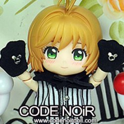 IOB000002 Black/White Striped Kitty Boy OB11 ver. IOB000002 Black/White Striped Kitty Boy OB11 ver.