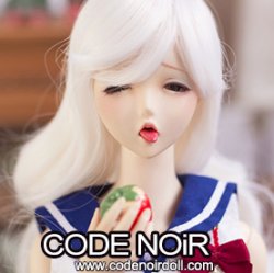 CYW000147 White Long Curly CYW000147 White Long Curly