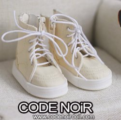 CMS000189 Beige Zipper Casual Shoes CMS000189 Beige Zipper Casual Shoes
