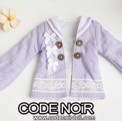 CMD000180 Purple Sailor Jacket CMD000180 Purple Sailor Jacket