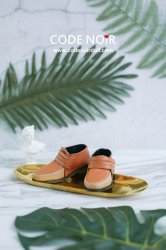 CBS000026 Tawny Two Tone Strap Loafers CBS000026 Tawny Two Tone Strap Loafers