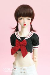 CYW000051 Short Brown Twintails CYW000051 Short Brown Twintails