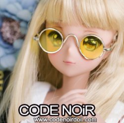 CAC000068 Yellow Circular Glasses for SD CAC000068 Yellow Circular Glasses for SD
